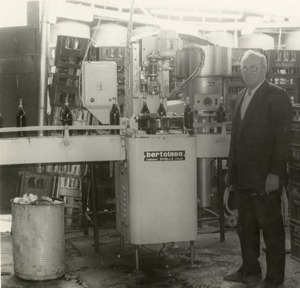 Menachem Teperberg in the old winery