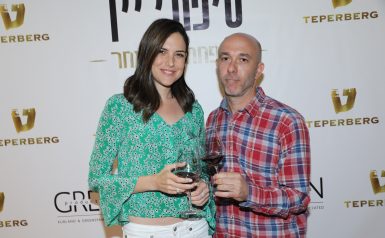 רועי הראל ודוגמנית, ערב פרמיירה סיפורי יין 2018